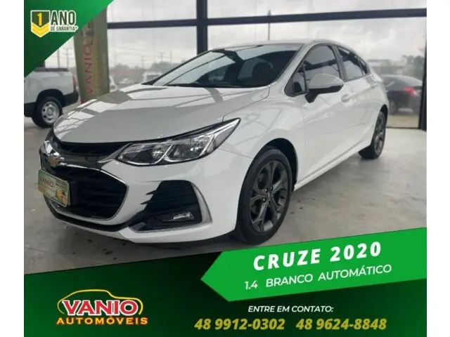 Carro Chevrolet Cruze 2020 LT 1.4 Turbo (Aut.)