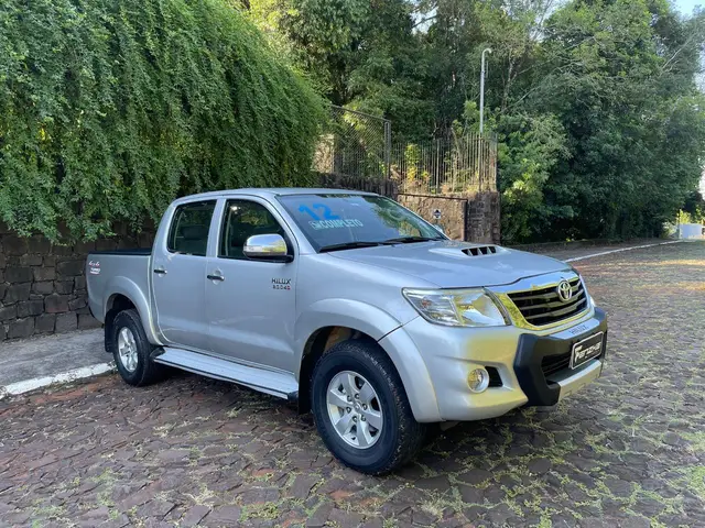Carro Toyota Hilux Cabine Dupla 2012 Hilux 3.0 TDI 4x4 CD SRV (Aut)