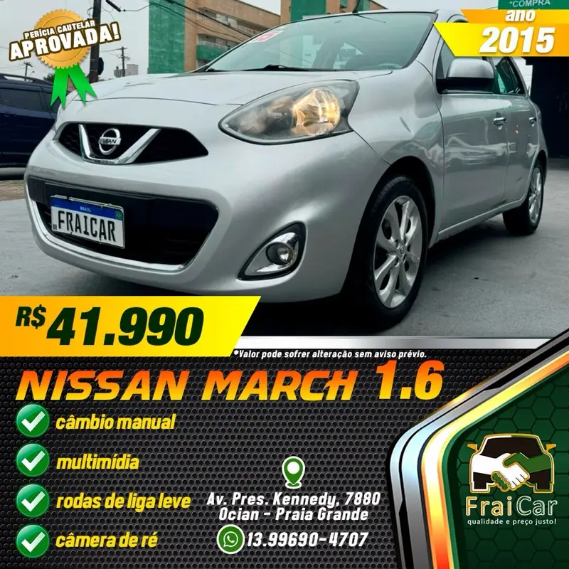 Nissan March 1.6 16V SL (Flex)