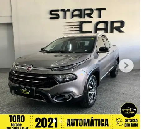 Carro Fiat Toro 2021 2.0 TDI Volcano Auto 4WD