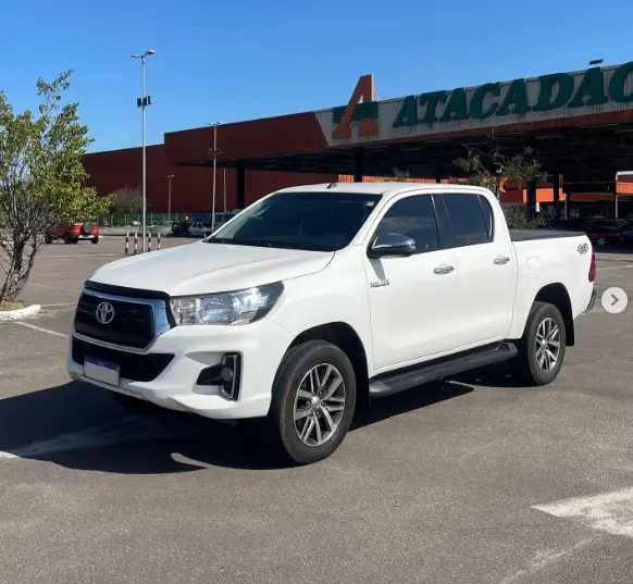 Carro Toyota Hilux Cabine Dupla 2019 Hilux 2.7 SRV CD 4x4 (Flex) (Aut)