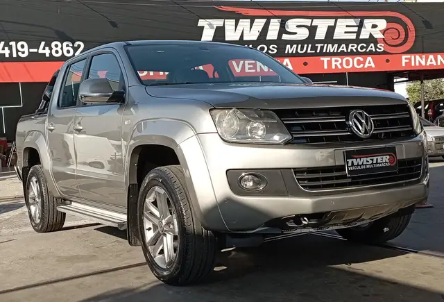 Carro Volkswagen Amarok 2016 2.0 CD 4x4 TDi Highline (Aut)