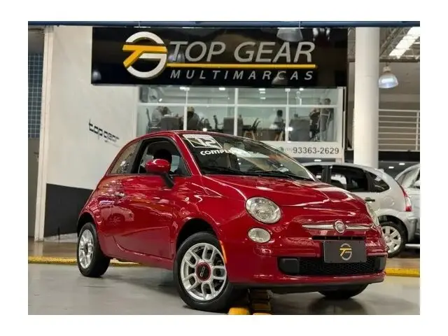 Carro Fiat 500 2012 Cult 1.4 8V