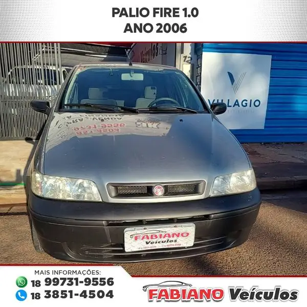 Carro Fiat Palio 2006 Fire 1.0 8V 4p