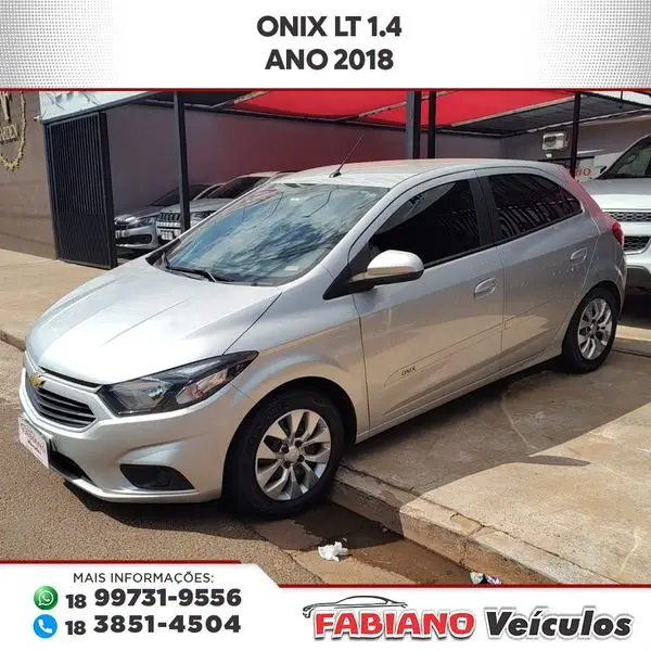 Carro Chevrolet Onix 2018 1.0 Joy SPE/4