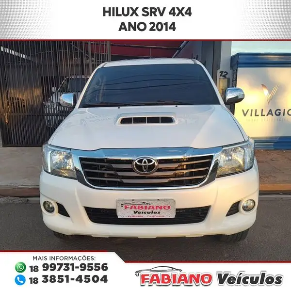 Carro Toyota Hilux Cabine Dupla 2014 Hilux 3.0 TDI 4x4 CD SR