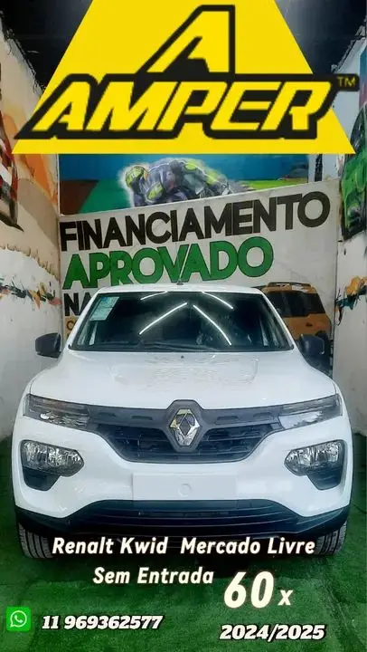 Carro Renault Kwid 2025 Intense 1.0