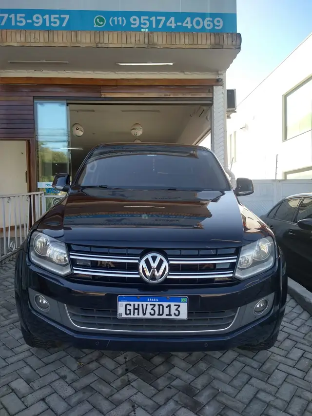 Carro Volkswagen Amarok 2016 2.0 CD 4x4 TDi Highline (Aut)