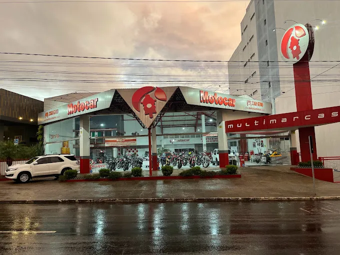 Fachada da loja MOTOCAR - Chapecó - SC