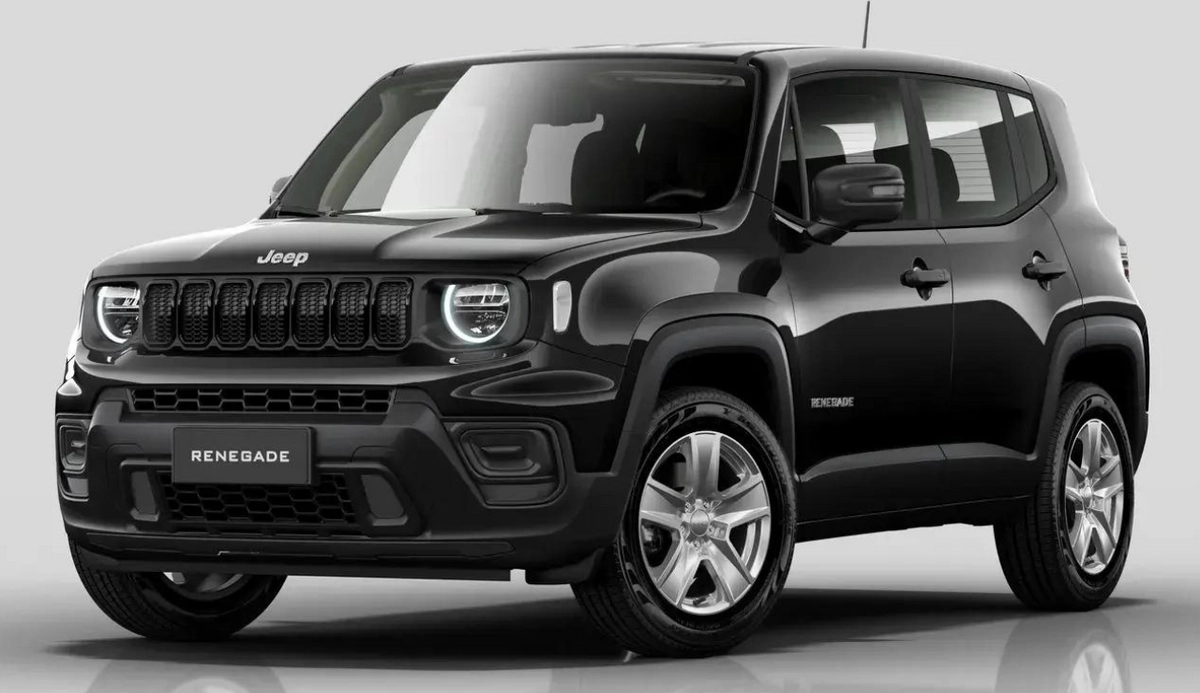 Graças ao preço abaixo dos R$ 120 mil, o Jeep Renegade 2025 tem versão de entrada como opção PCD e preço é bem acessível
