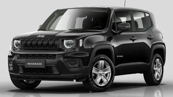 Graças ao preço abaixo dos R$ 120 mil, o Jeep Renegade 2025 tem versão de entrada como opção PCD e preço é bem acessível