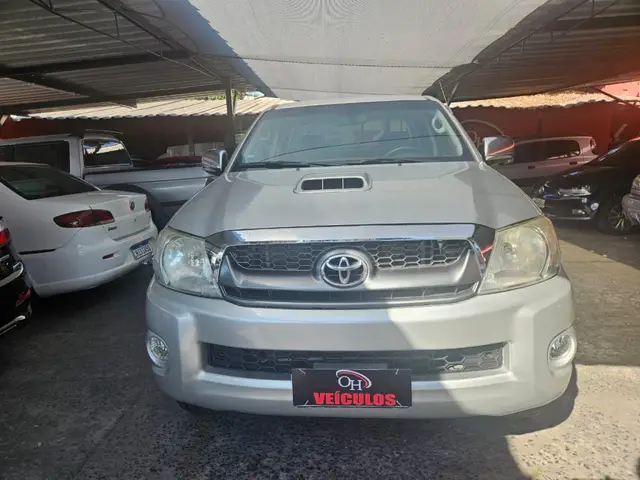 Carro Toyota Hilux Cabine Dupla 2009 Hilux SRV 4X4 3.0 (cab dupla) (aut)