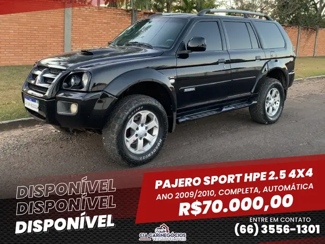 Carro Mitsubishi Pajero Sport 2010 HPE 4x4 2.5 (aut)