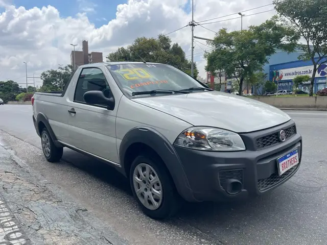 Carro Fiat Strada 2020 Hard Working 1.4 (Flex) (Cabine Simples)