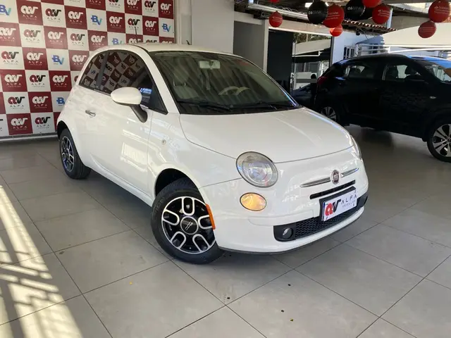 Carro Fiat 500 2012 Cult Dualogic 1.4 8V