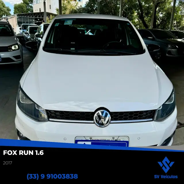 Carro Volkswagen Fox 2017 1.6 MSI Run (Flex)