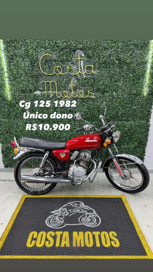 Moto Honda CG 125 1982 Turuna