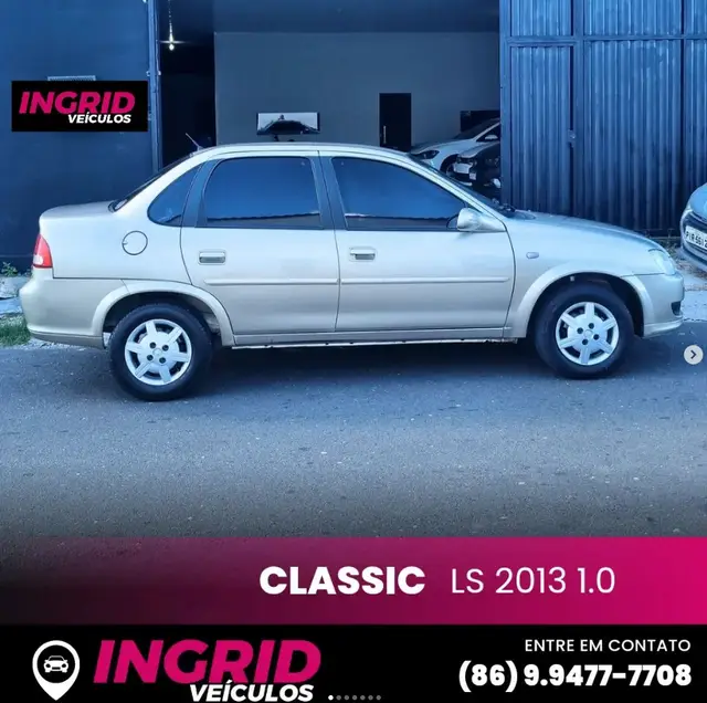 Carro Chevrolet Classic 2013 LS VHC E 1.0 (Flex)