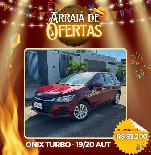 Carro Chevrolet Onix 2020 1.0 (Flex)