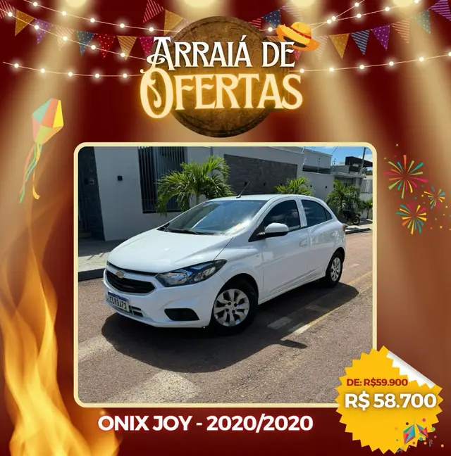 Carro Chevrolet Onix 2020 LT 1.0 (Flex)