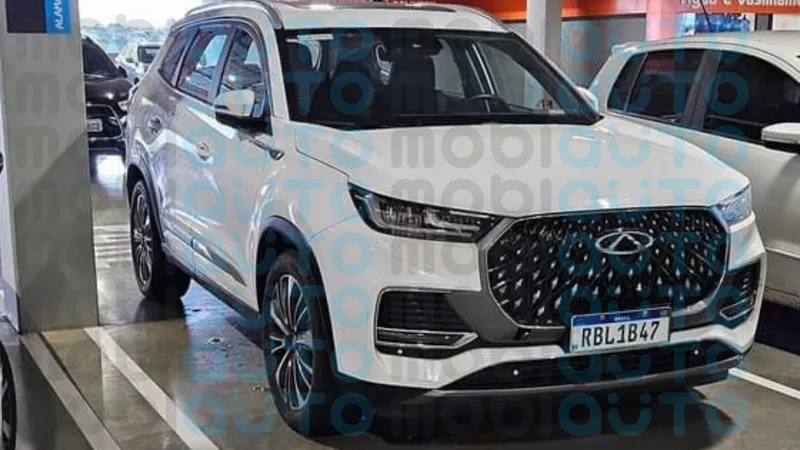 Novo Caoa Chery Tiggo 8 é flagrado e tem mais novidades contra BYD e GWM