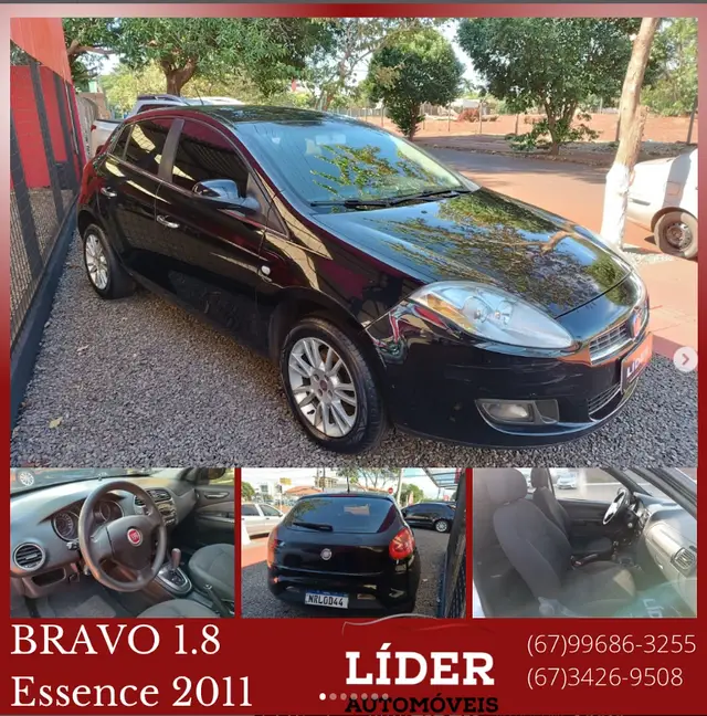 Carro Fiat Bravo 2011 Essence 1.8 16V Dualogic (Flex)