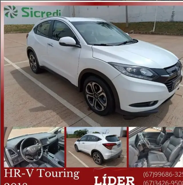 Carro Honda HR-V 2018 Touring CVT 1.8 I-VTEC FlexOne