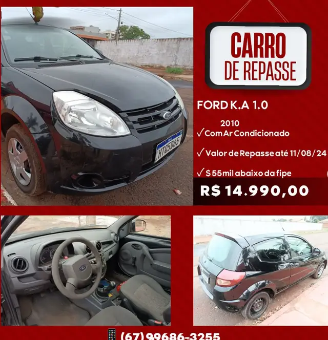 Carro Ford Ka 2010 Ka 1.0 (Flex)