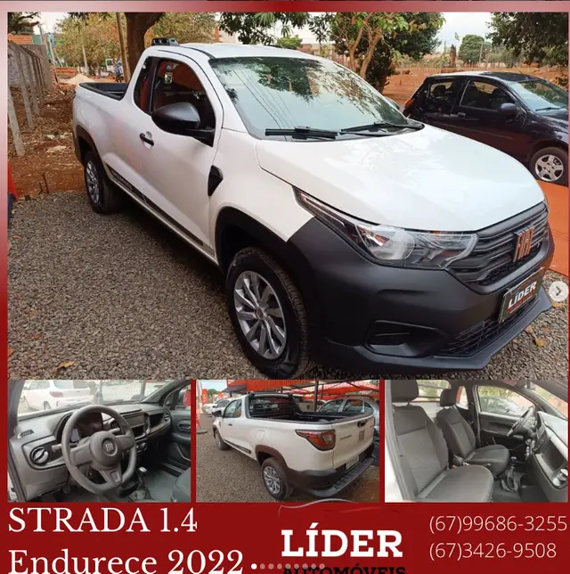 Carro Fiat Strada 2022 Volcano 1.3 CD AT (Flex)