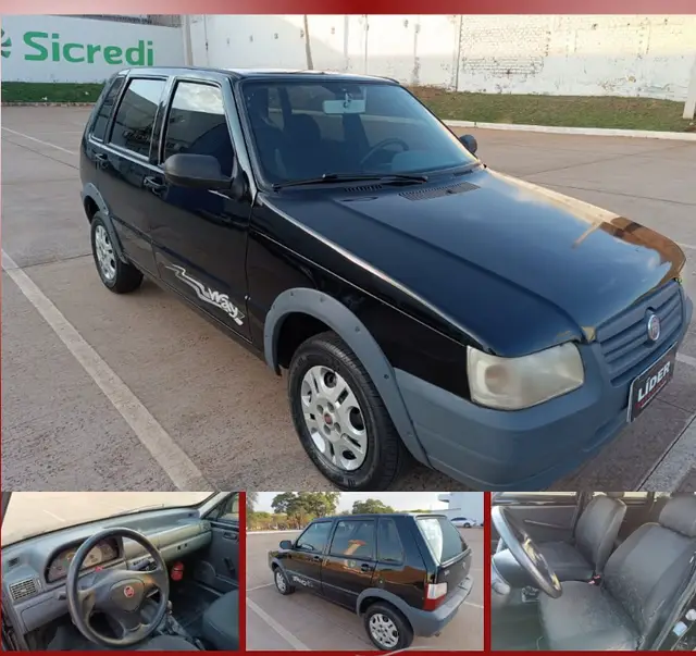 Carro Fiat Uno 2012 Way 1.0 8V (Flex) 4p