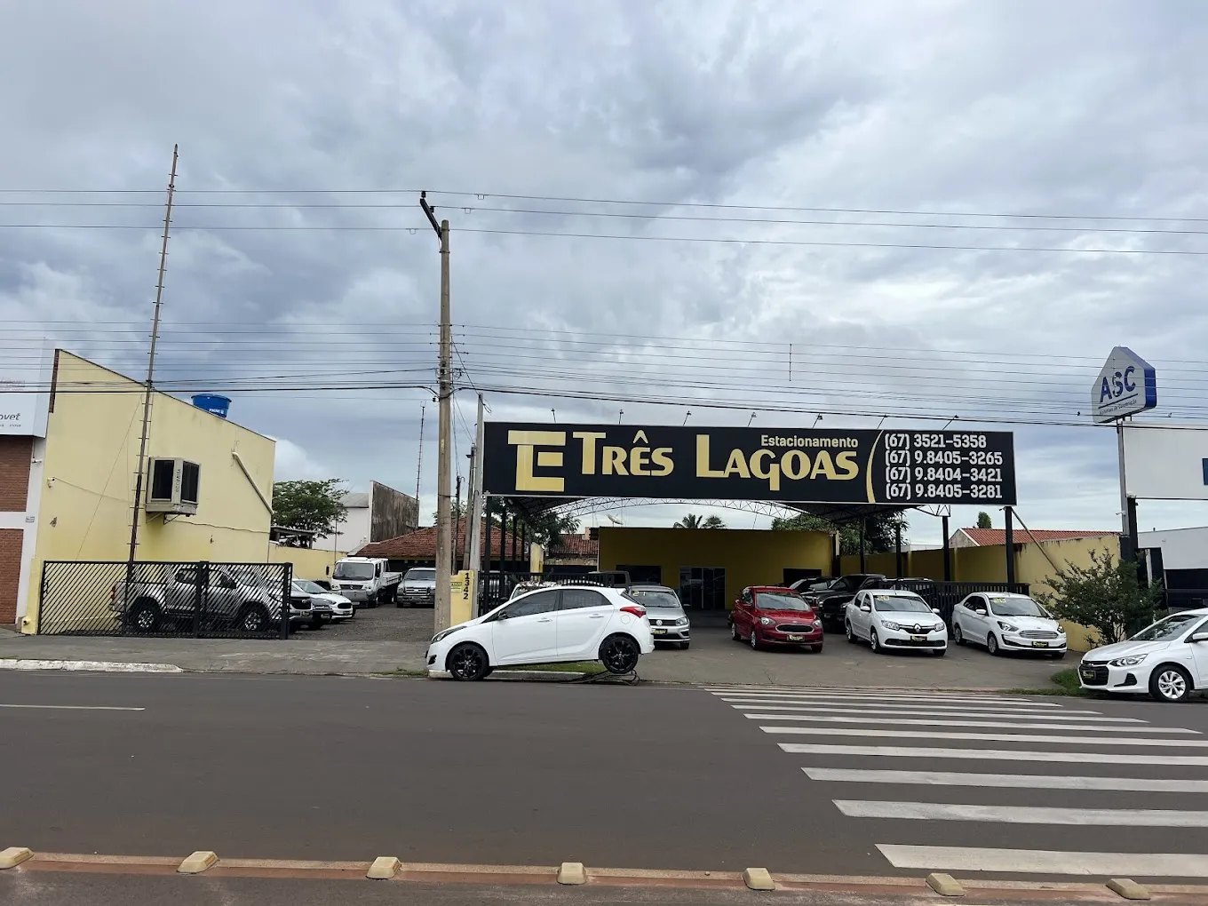 Fachada da loja Estacionamento Três Lagoas - Três Lagoas - MS