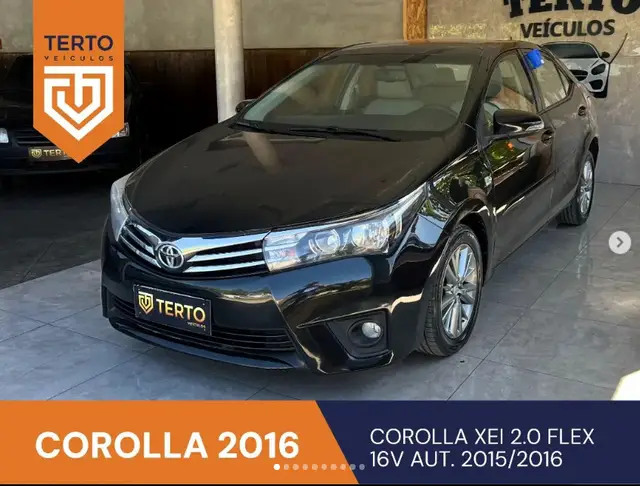 Carro Toyota Corolla 2016 2.0 XEi Multi-Drive S (Flex)