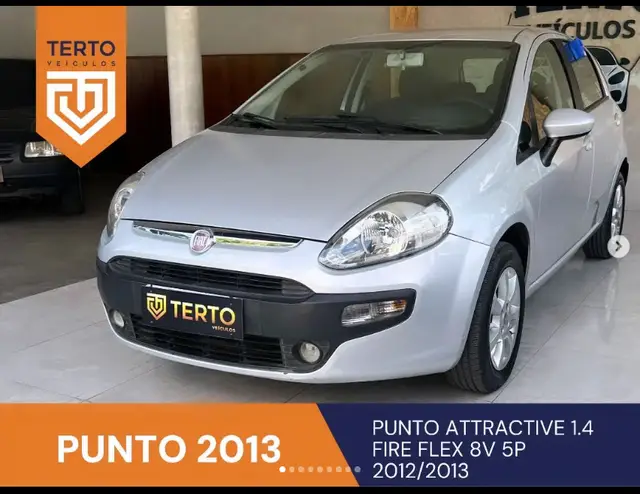 Carro Fiat Punto 2013 Attractive 1.4 (Flex)