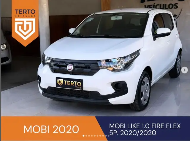Carro Fiat Mobi 2020 Like 1.0