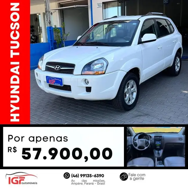 Carro Hyundai Tucson 2016 GLS 1.6 T-GDI (Aut)