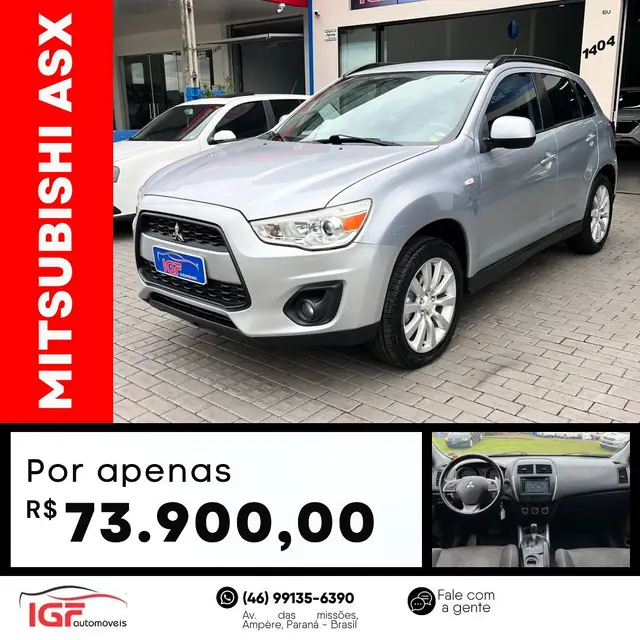 Carro Mitsubishi ASX 2015 2.0 16V