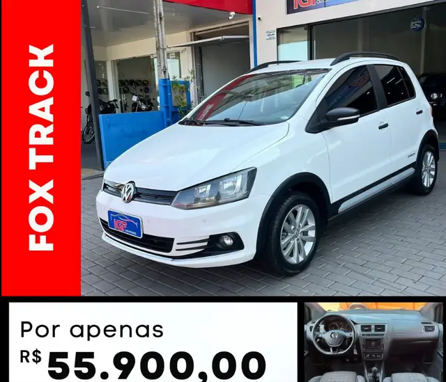 Carro Volkswagen Fox 2018 1.0 MPI Track (Flex)