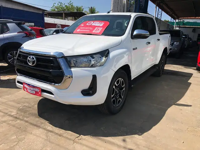 Carro Toyota Hilux Cabine Dupla 2021 STD Power Pack 2.8 TDI CD 4x4