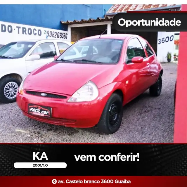 Carro Ford Ka 2001 Ka GL Image 1.0 MPi