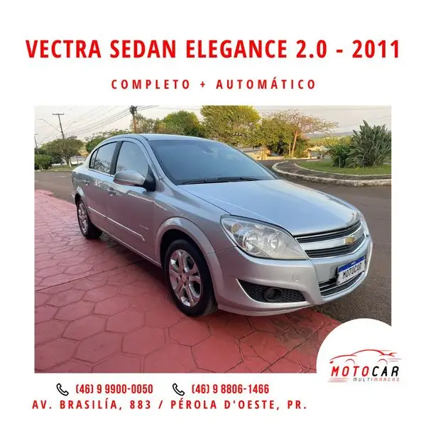Carro Chevrolet Vectra 2011 Elegance 2.0 (Flex) (Aut)