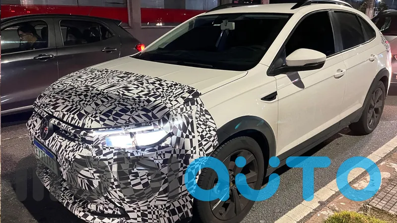 Flagra: Novo VW Nivus manterá herança do antigo Gol por dentro