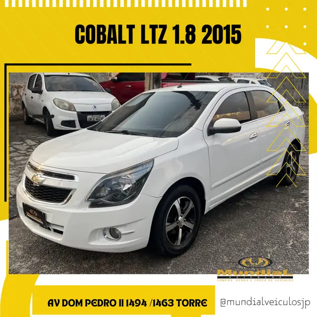 Carro Chevrolet Cobalt 2015 LTZ 1.8 8V (Flex)