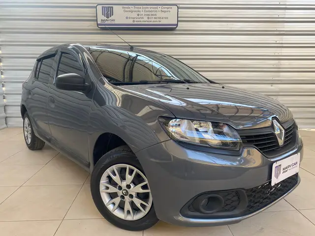 Carro Renault Sandero 2018 Authentique 1.0 12V SCe (Flex)