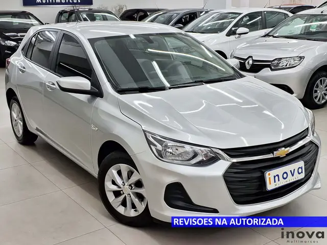 Carro Chevrolet Onix 2021 LT 1.0 Turbo (Flex) (Aut)