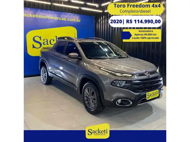 Carro Fiat Toro 2020 2.0 TDI Freedom Auto 4WD