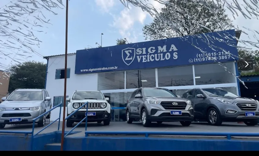 Fachada da loja Veículos à venda em Sigma Veiculos - Cotia - SP | Mobiauto