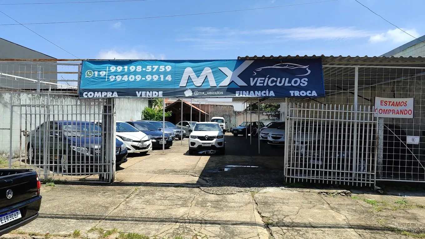 Fachada da loja MX VEICULOS - Americana - SP