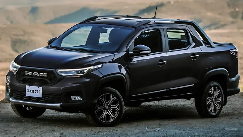 Ram 1.0? Picape vendida no México ganha motor utilizado pela Fiat Strada 