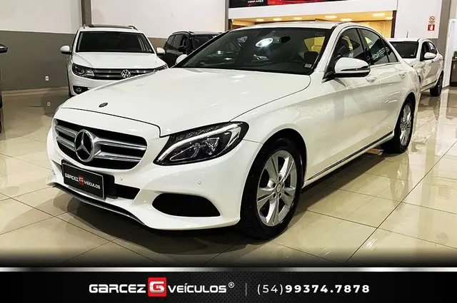Carro Mercedes-Benz Classe C 2016 C 180 Exclusive FlexFuel