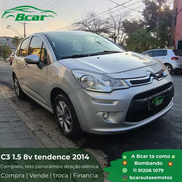 Carro Citroën C3 2014 Tendance 1.5 8V (Flex)